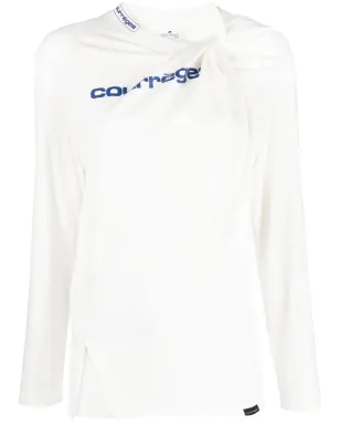 Courrèges ダブルレイヤー アシンメトリック ジャージー - サムネイル1