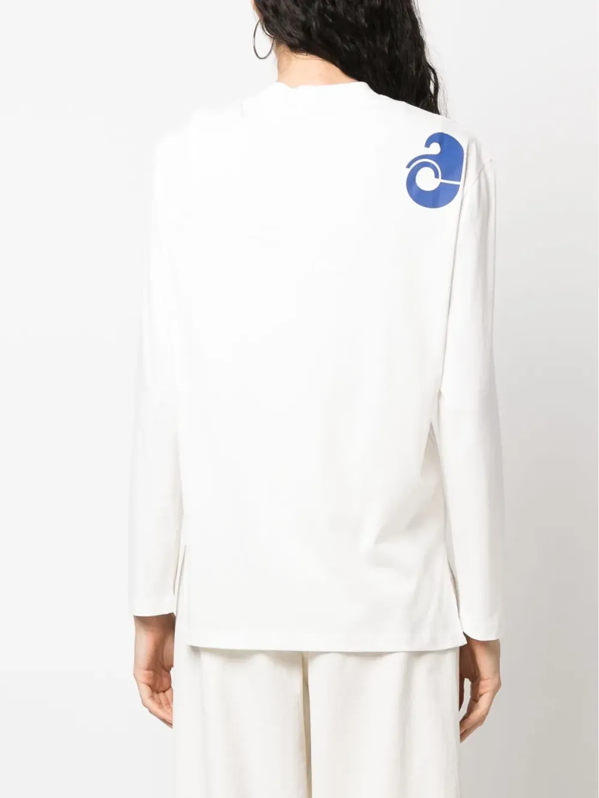 Courrèges ダブルレイヤー アシンメトリック ジャージー - 画像4