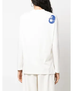 Courrèges ダブルレイヤー アシンメトリック ジャージー - サムネイル4