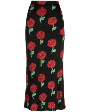 Versace Jeans Couture ハイウエスト花柄スカート - サムネイル1