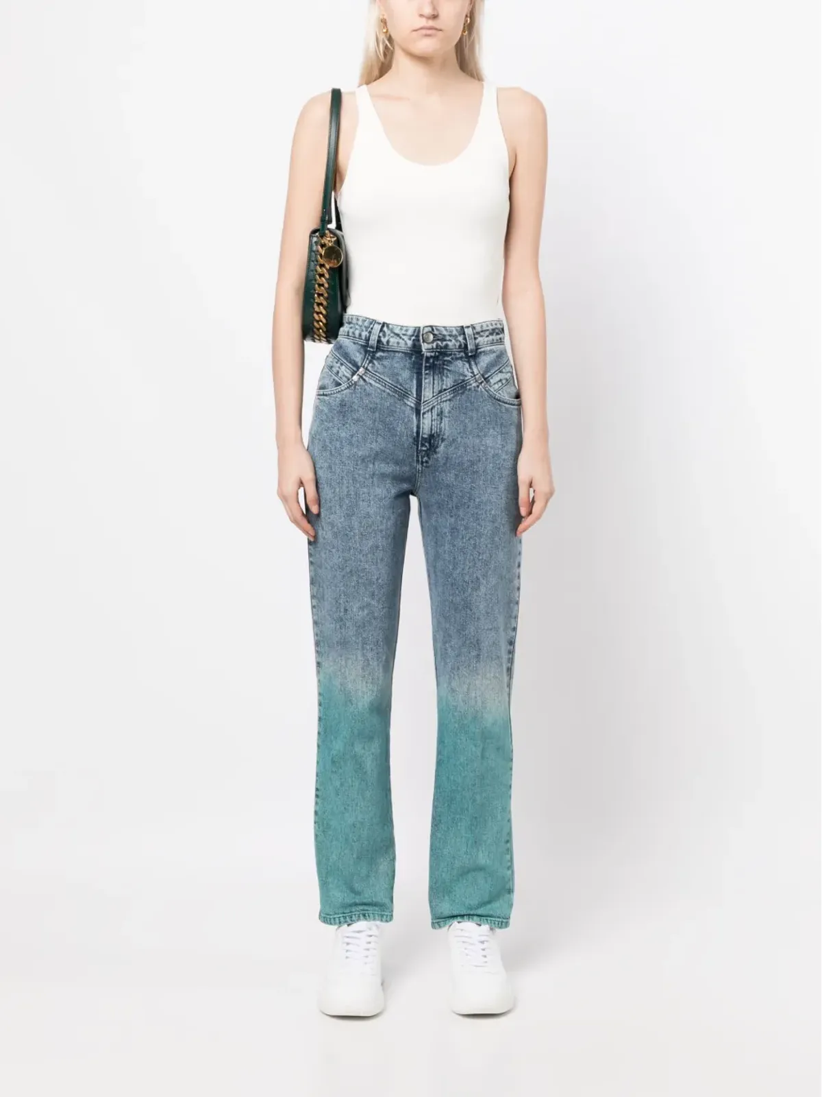 Stella McCartney ノースリーブ レーサーバック タンクトップ - 画像2