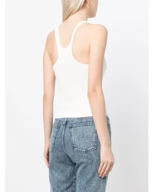 Stella McCartney ノースリーブ レーサーバック タンクトップ - サムネイル4