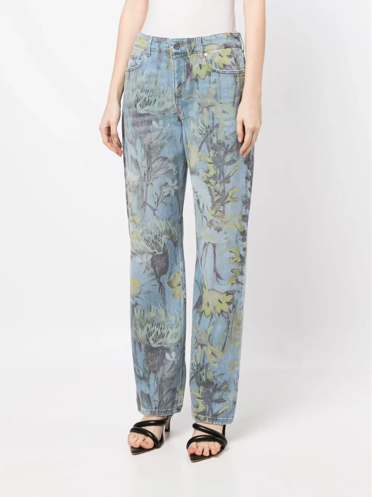 Stella McCartney Rewild Flora デニムパンツ - 画像3