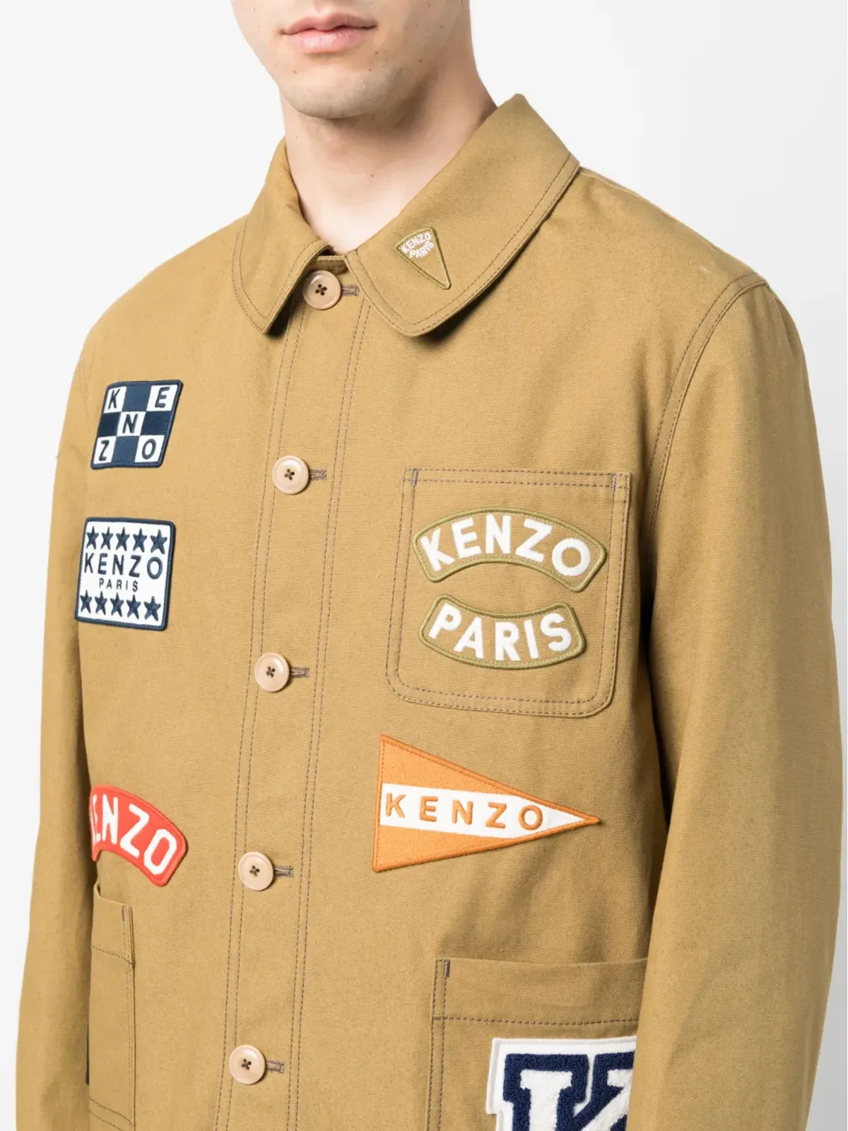Kenzo セーラー ワークウェア ジャケット - 画像5