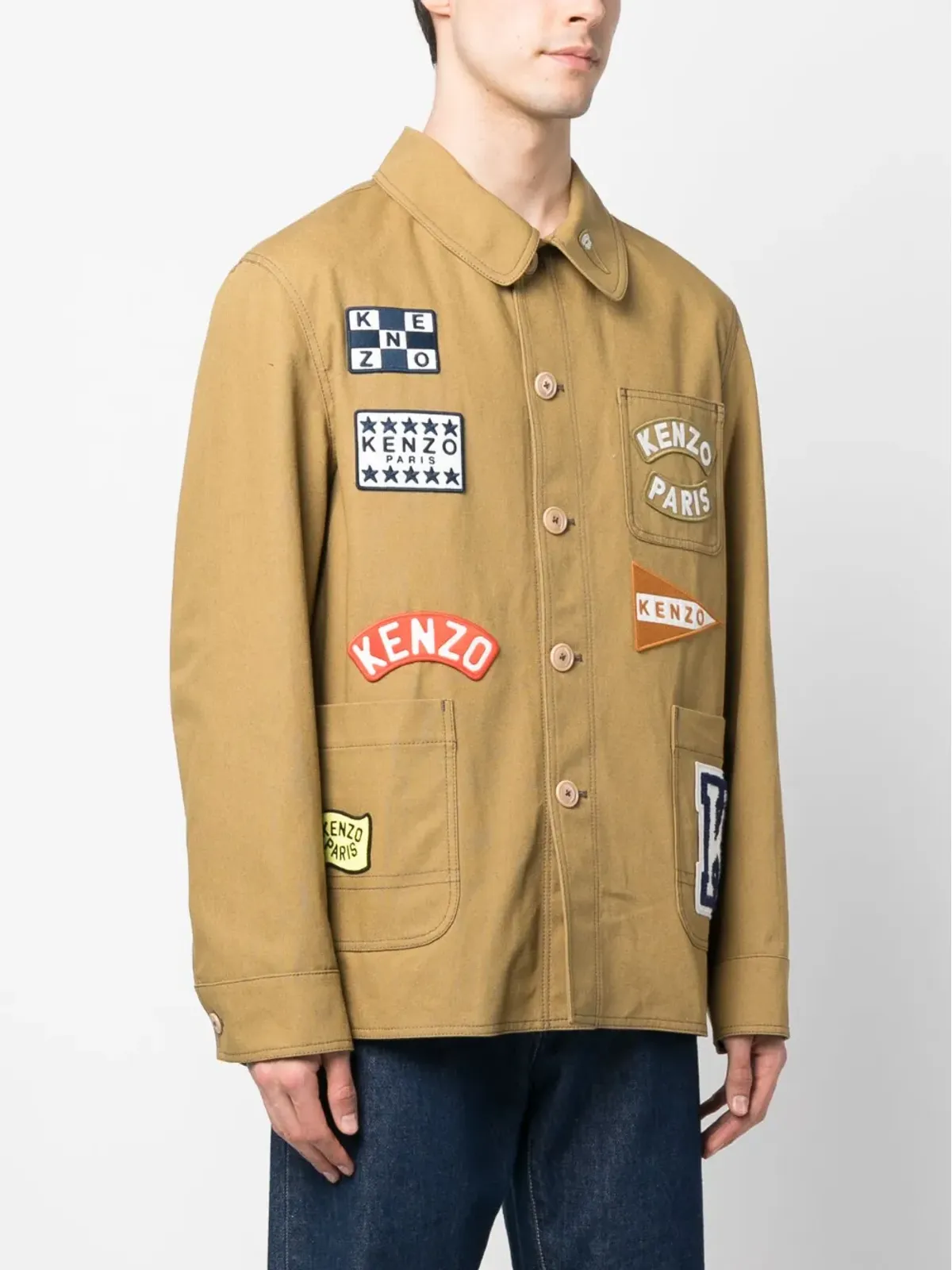 Kenzo セーラー ワークウェア ジャケット - 画像3