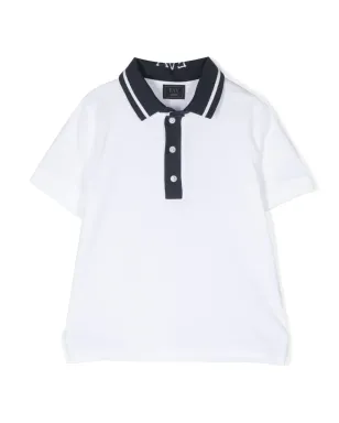 Fay Kids ツートーンポロシャツ - サムネイル1