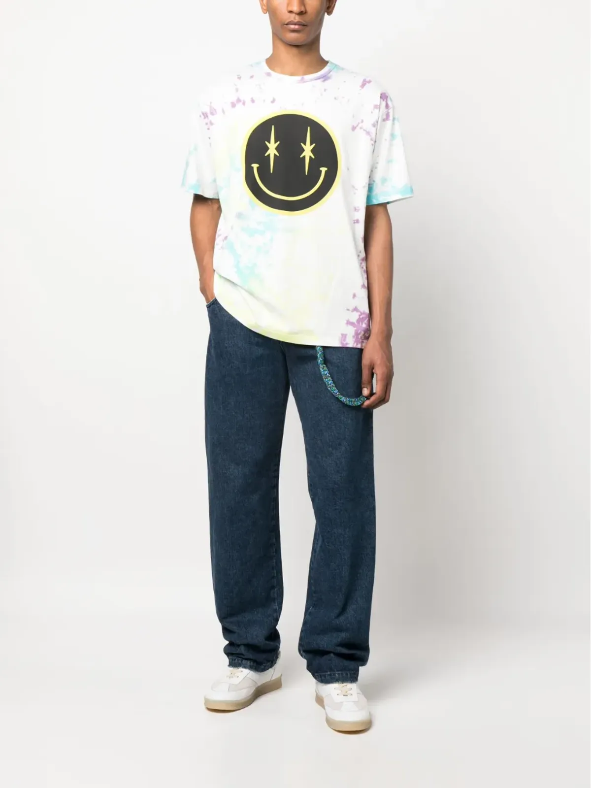 Phipps タイダイ染めコットン Tシャツ - 画像2