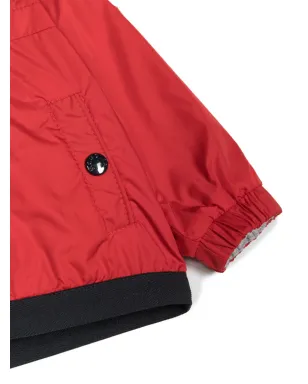 Moncler Enfant ストライプデザインのフード付きジャケット - サムネイル3