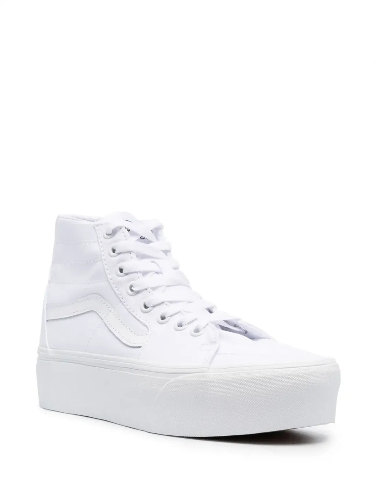 Vans Sk8-Hi プラットフォームスニーカー（ホワイト） - 画像2