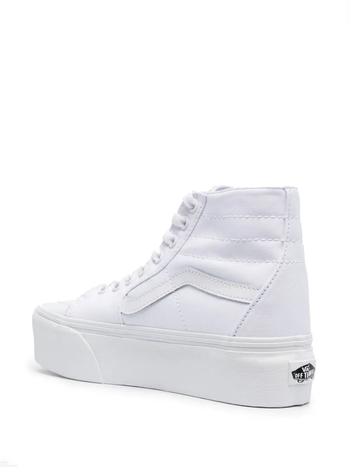 Vans Sk8-Hi プラットフォームスニーカー（ホワイト） - 画像3