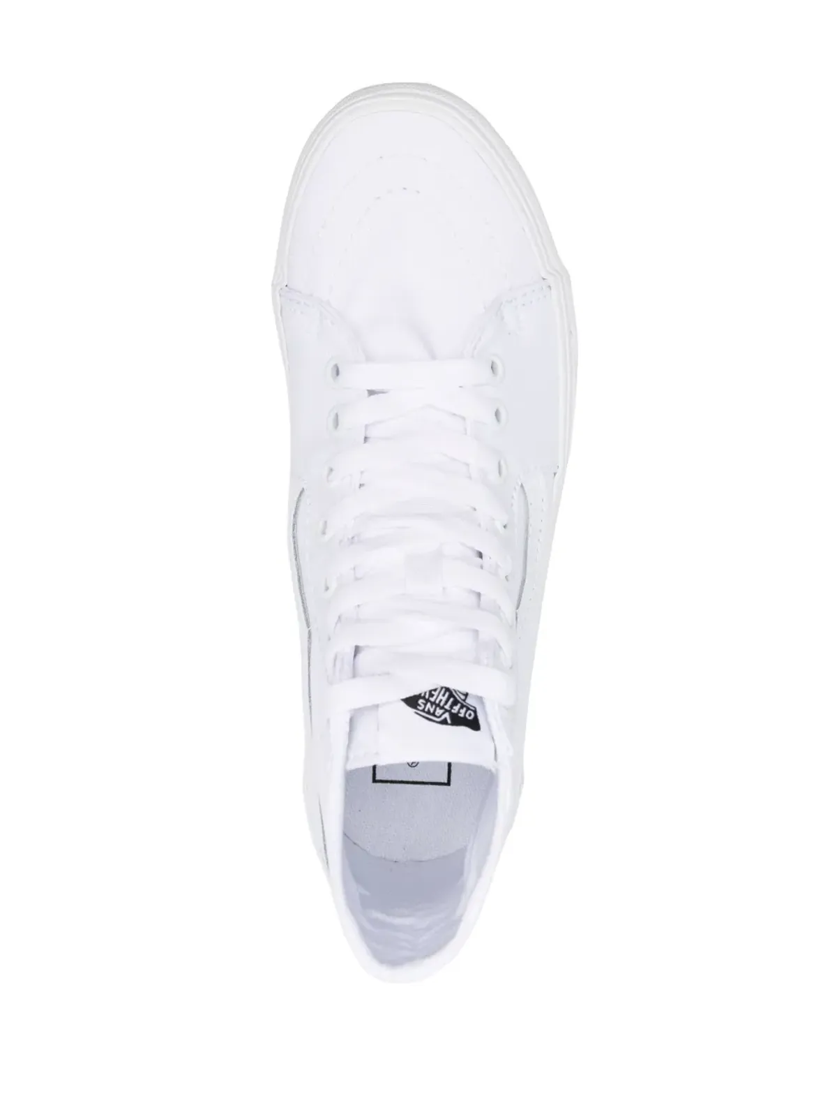 Vans Sk8-Hi プラットフォームスニーカー（ホワイト） - 画像4