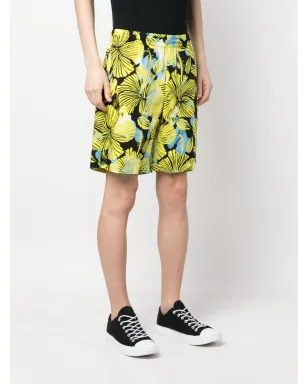 MSGM 花柄プリント トラックショーツ - サムネイル3