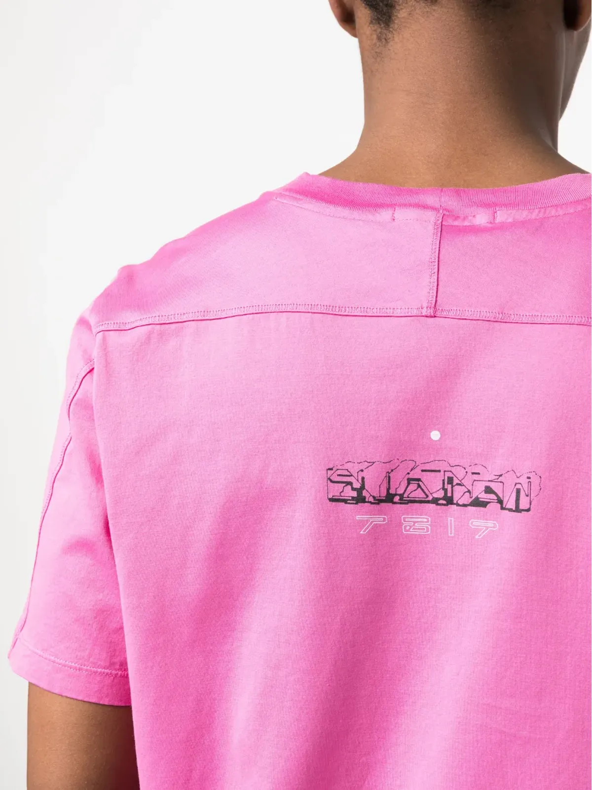 Stone Island Shadow Project グラフィックプリント コットン Tシャツ - 画像5