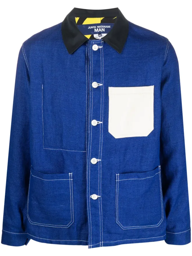 Junya Watanabe MAN Junya Watanabe MAN リネン混シャツジャケットの商品画像