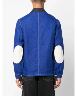 Junya Watanabe MAN リネン混シャツジャケット - サムネイル4