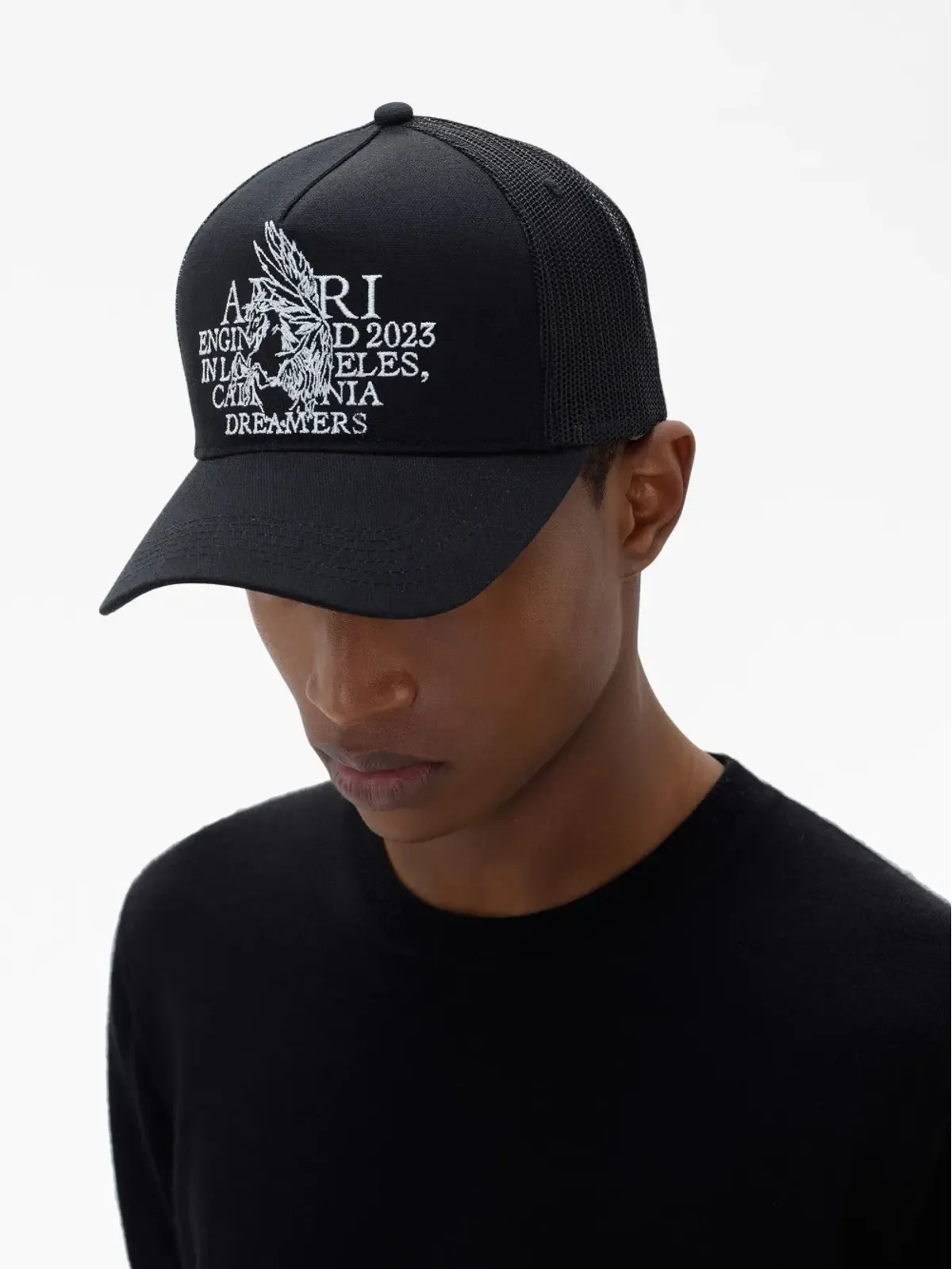 AMIRI ロゴプリント トラッカーハット - 画像5