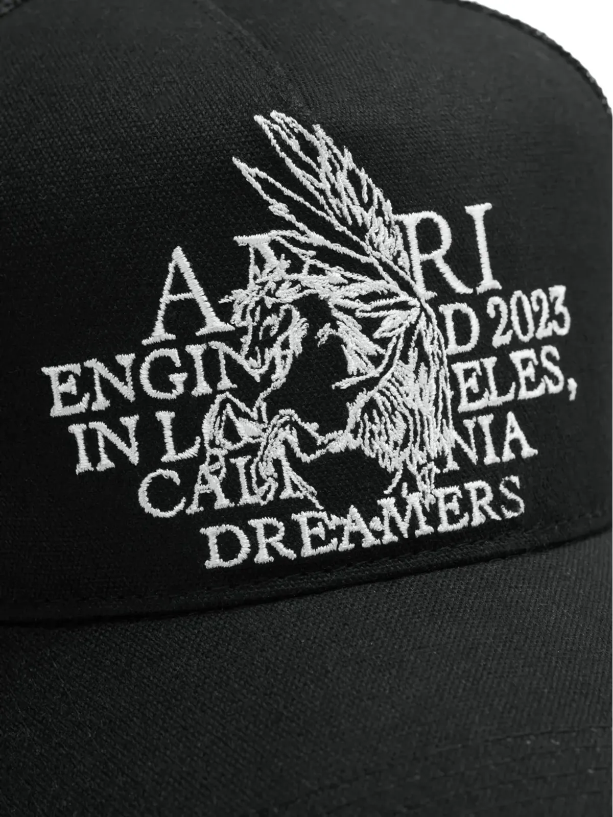AMIRI ロゴプリント トラッカーハット - 画像4