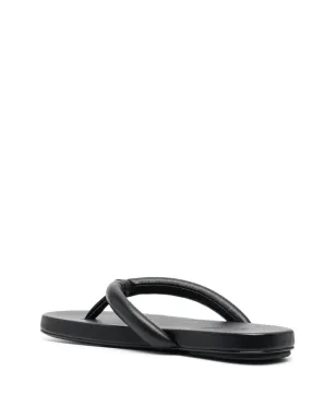 Marsèll leather flip flops - Black - サムネイル3