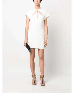 Stella McCartney カットアウト・ショートスリーブ・ミニドレス - サムネイル2