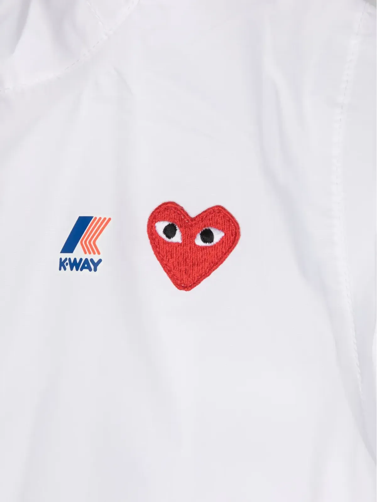Comme Des Garçons Play Kids クロード フード付き レインジャケット - 画像3