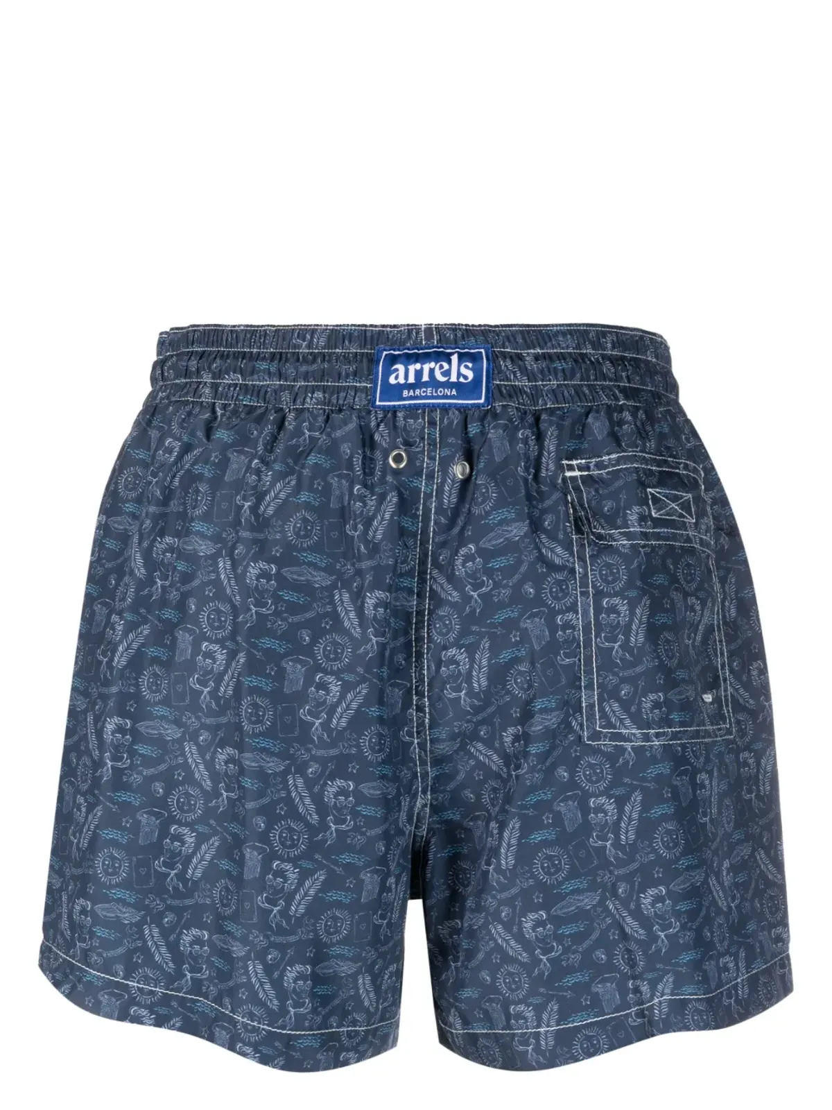 Arrels Barcelona In Summer We Trust スイムショーツ - ブルー - 画像2
