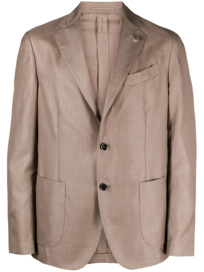 Lardini Lardini アメリカーナ ブローチディテール ブレザーの商品画像