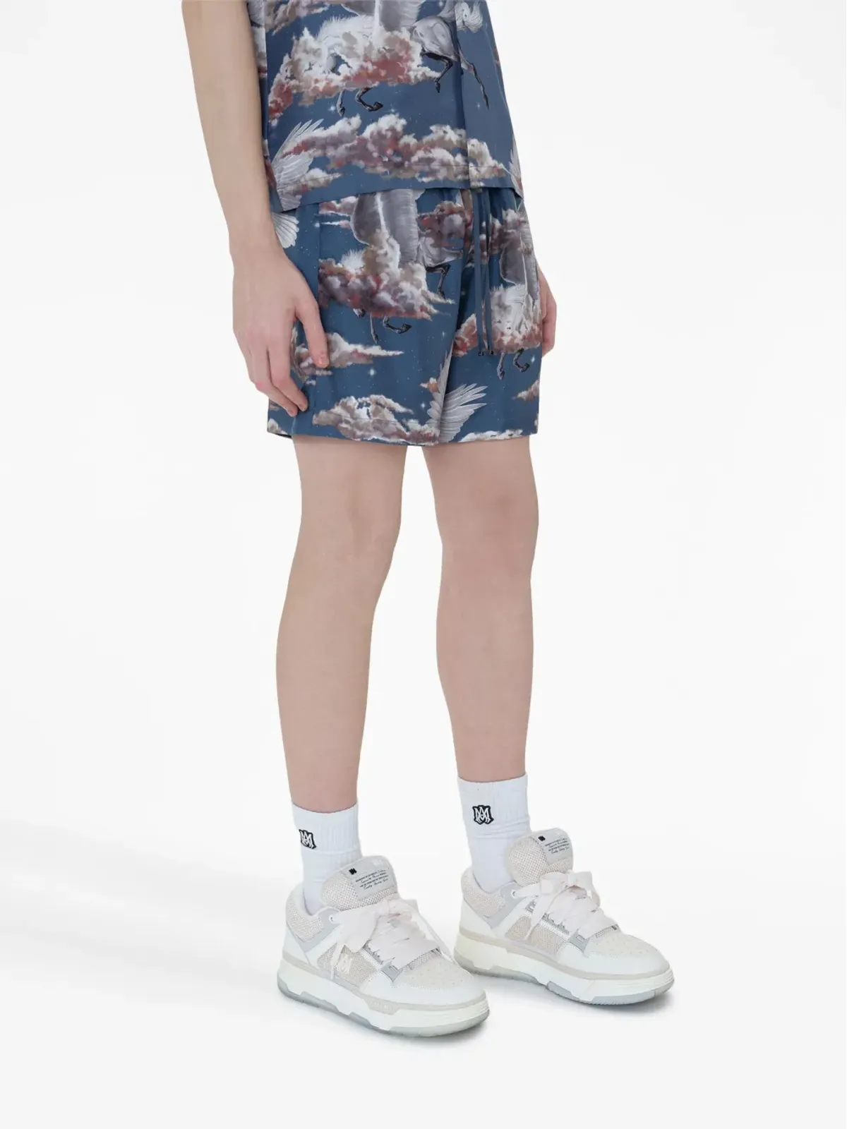 AMIRI グラフィックプリント パジャマショーツ - 画像3
