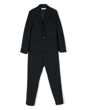 Paolo Pecora Kids シングルブレスト トラックスーツセット - ブルー - サムネイル1