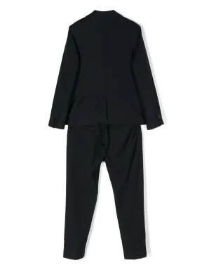 Paolo Pecora Kids シングルブレスト トラックスーツセット - ブルー - サムネイル2