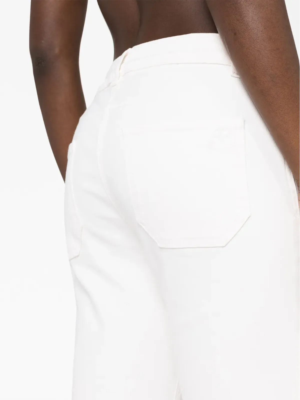 Courrèges ローライズ ブーツカットジーンズ - 画像3