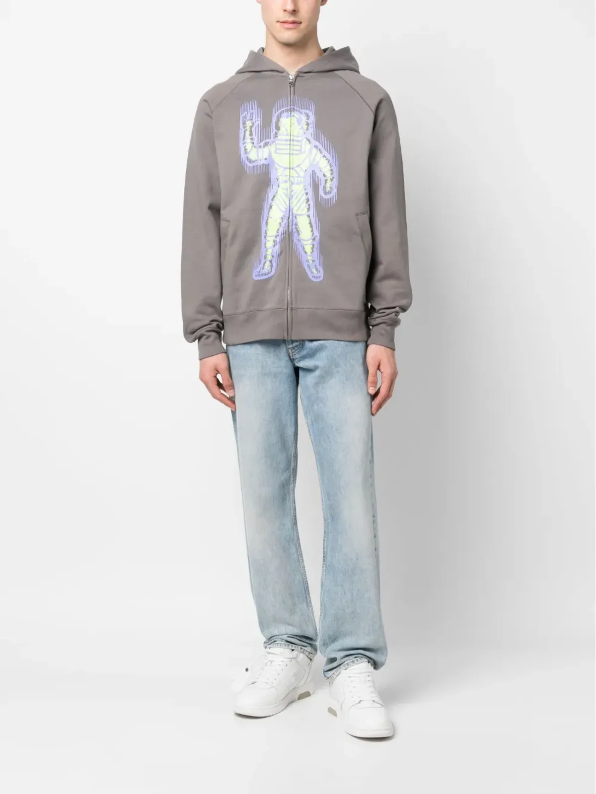 Billionaire Boys Club グラフィックプリント コットン フーディ - 画像2