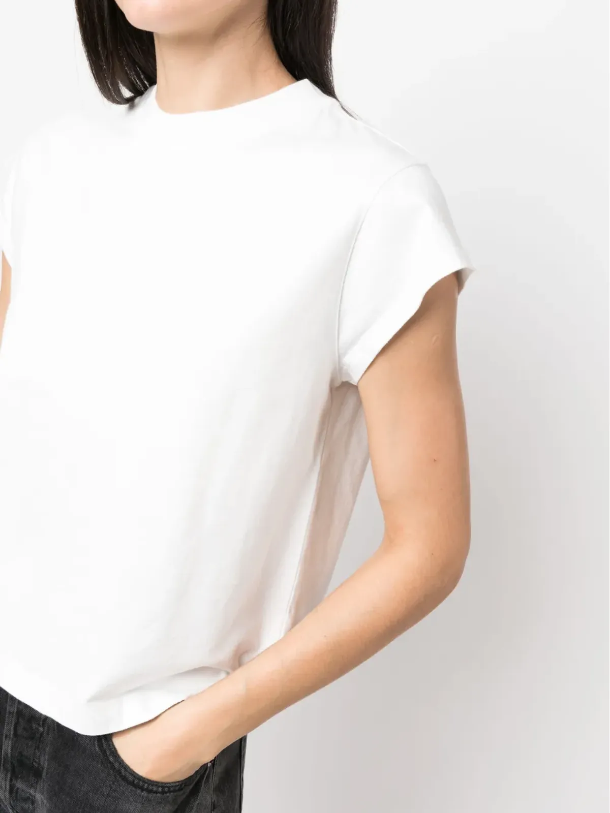 AGOLDE クルーネック半袖Tシャツ - 画像5