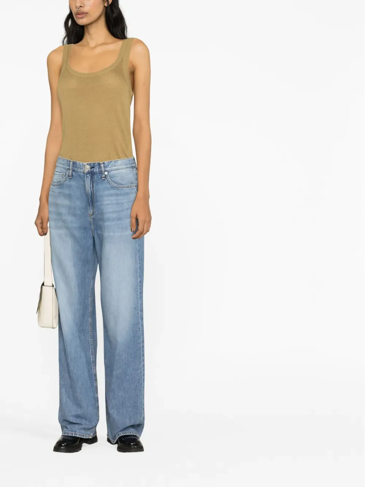rag & bone ストレートレッグデニムパンツ - 画像2