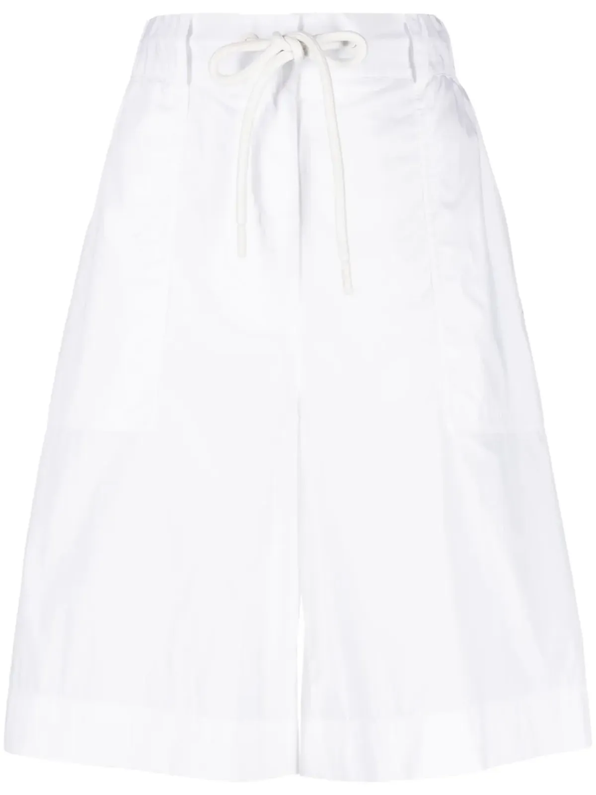Moncler knee-length drawstring shorts - White - 画像1