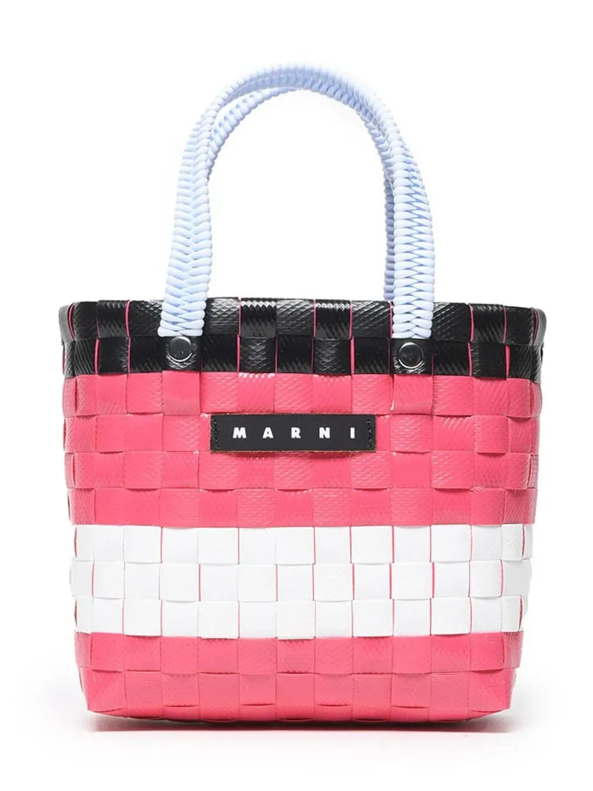Marni Kids Sunday Morning 編み込みトートバッグ - 画像1