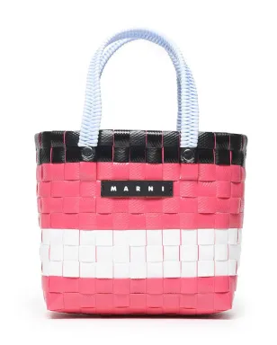 Marni Kids Sunday Morning 編み込みトートバッグ - サムネイル1