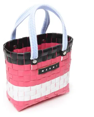 Marni Kids Sunday Morning 編み込みトートバッグ - サムネイル4