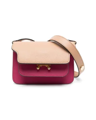 Marni Kids トランク カラーブロック ショルダーバッグ - ピンク - サムネイル1