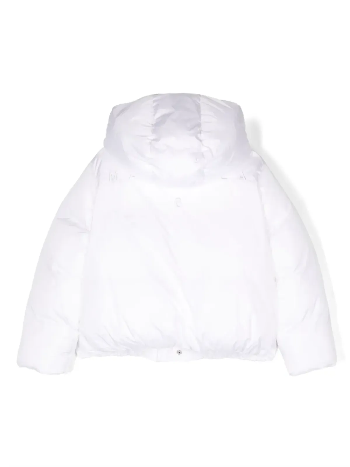 MM6 Maison Margiela Kids ロゴ刺繍パディングジャケット - 画像2