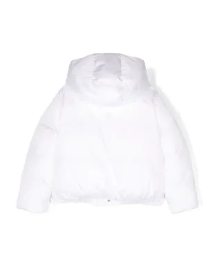 MM6 Maison Margiela Kids ロゴ刺繍パディングジャケット - サムネイル2