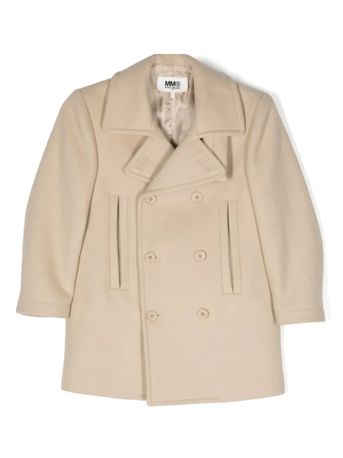 MM6 Maison Margiela Kids ダブルブレストコート - 画像1