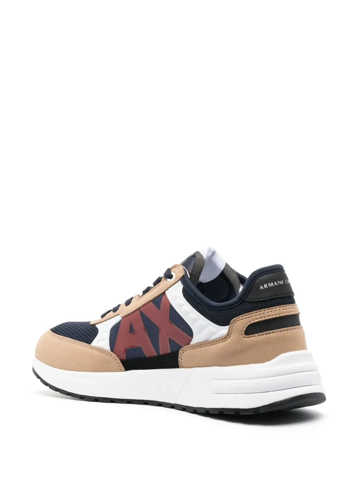 Armani Exchange ロゴプリント ローカットスニーカー - 画像3