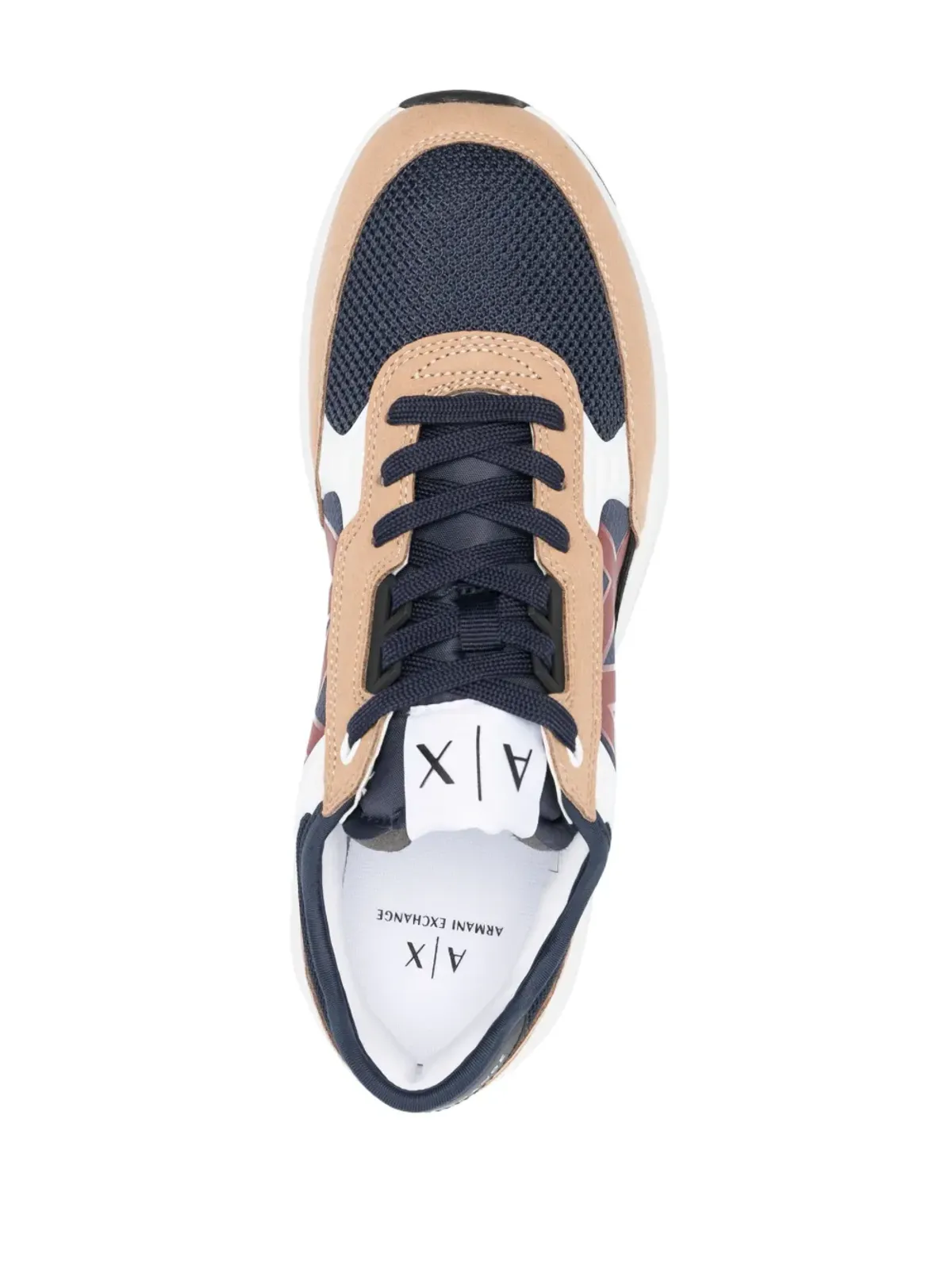 Armani Exchange ロゴプリント ローカットスニーカー - 画像4