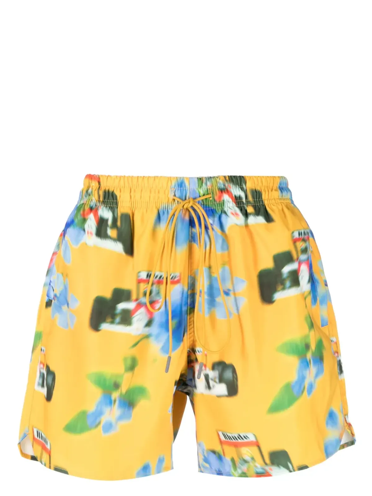 RHUDE グラフィックプリント水着ショーツ - 画像1