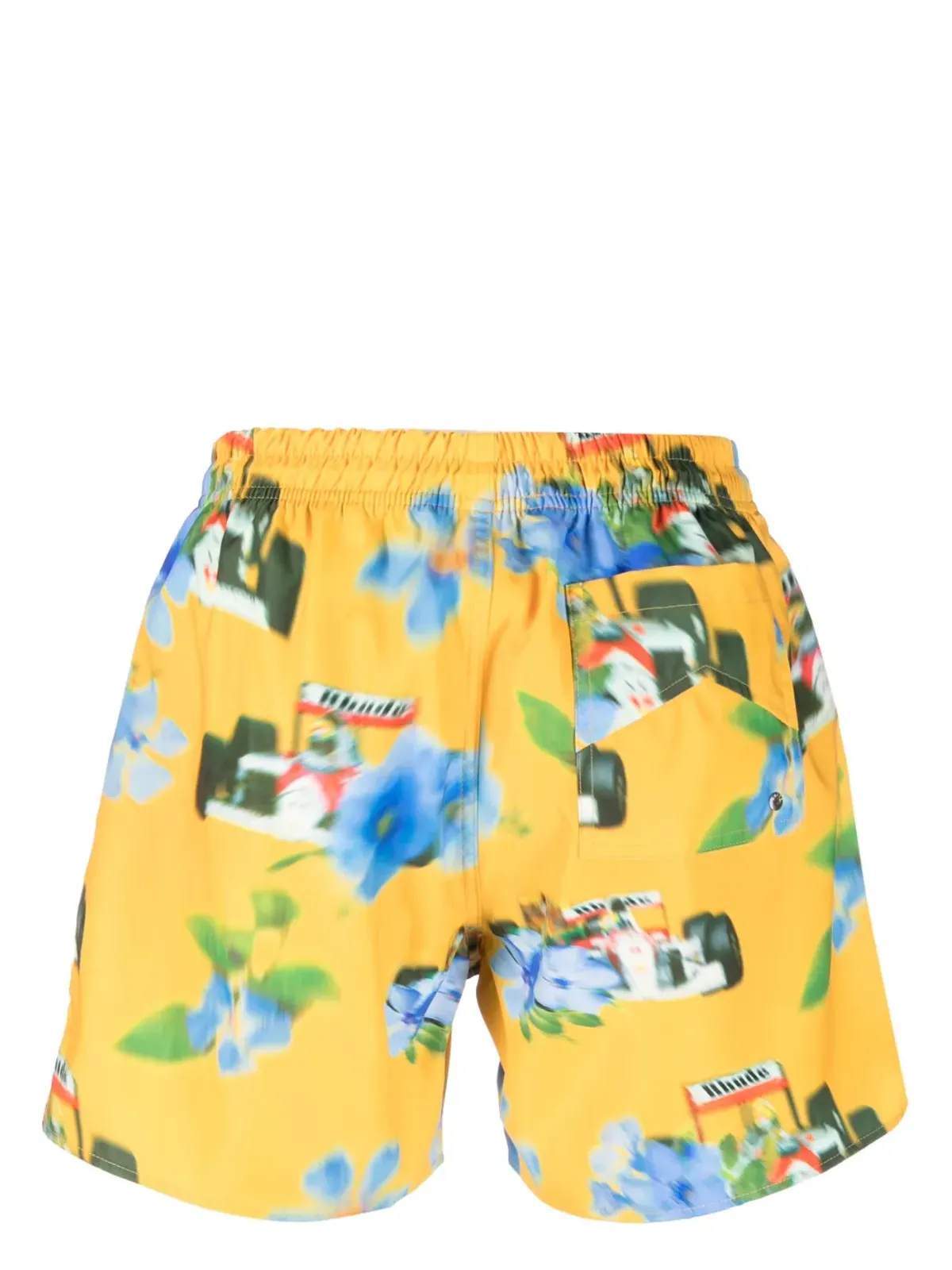 RHUDE グラフィックプリント水着ショーツ - 画像2