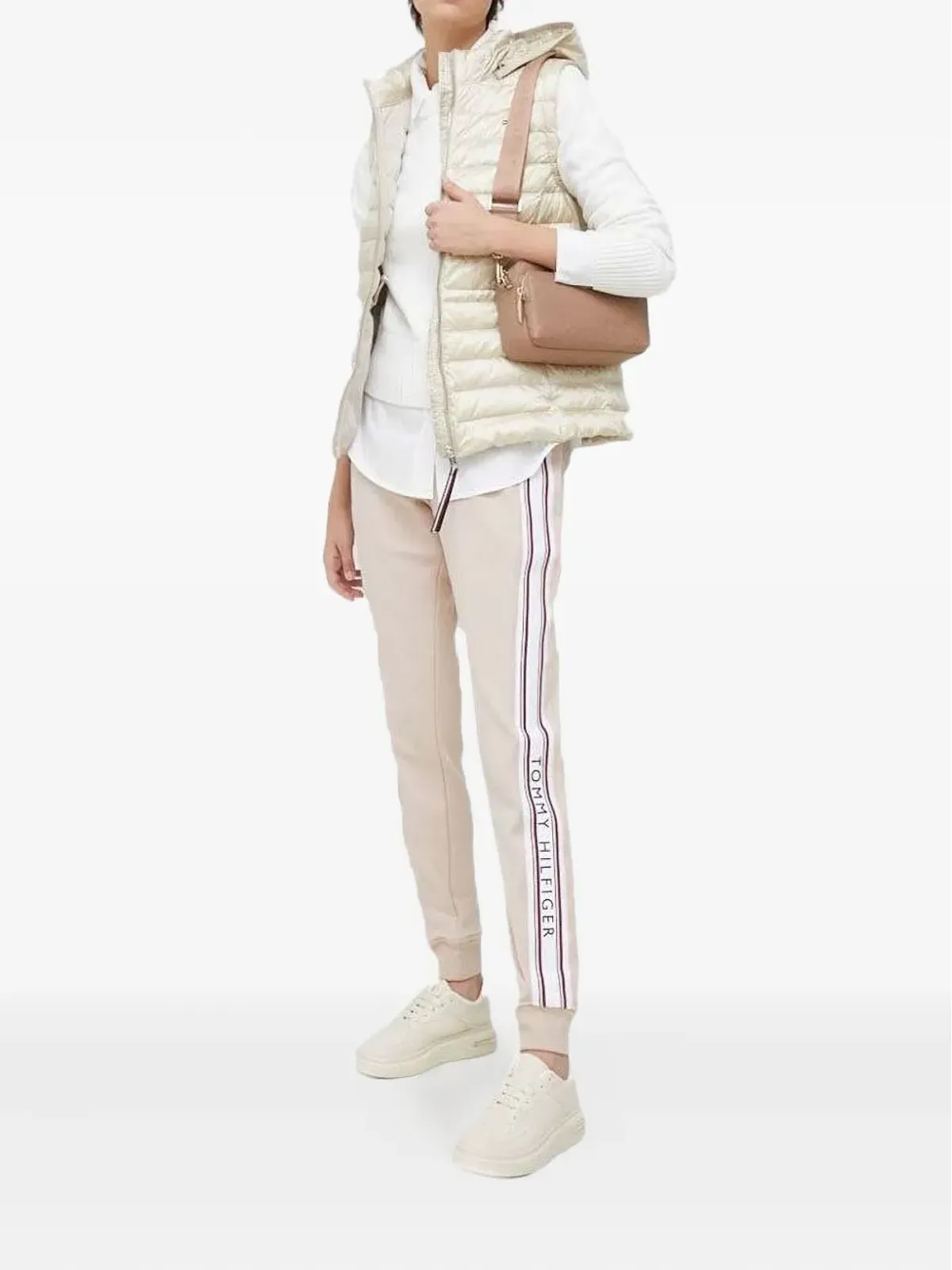 Tommy Hilfiger ジップアップジレ - Neutrals - 画像2