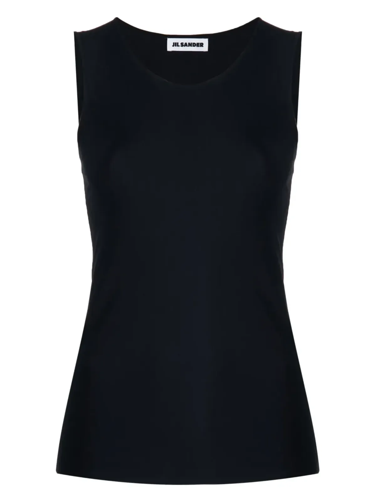 Jil Sander ノースリーブストレッチタンクトップ - 画像1