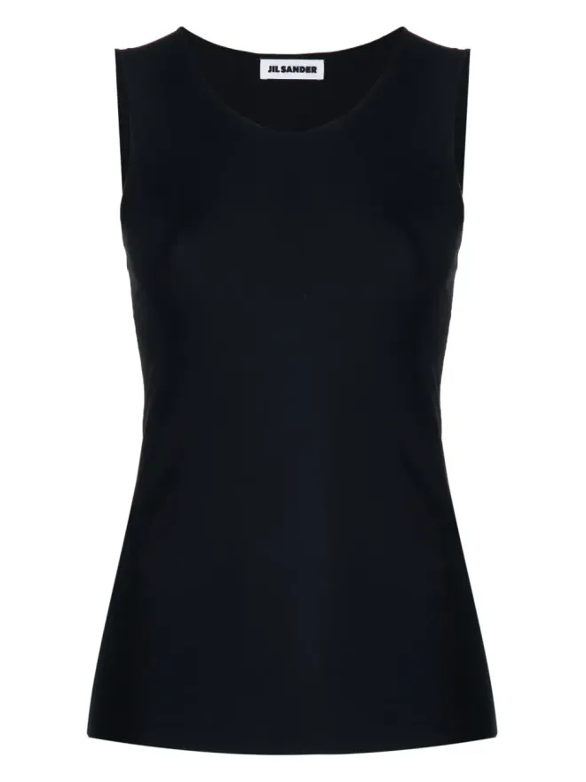 Jil Sander Jil Sander ノースリーブストレッチタンクトップの商品画像