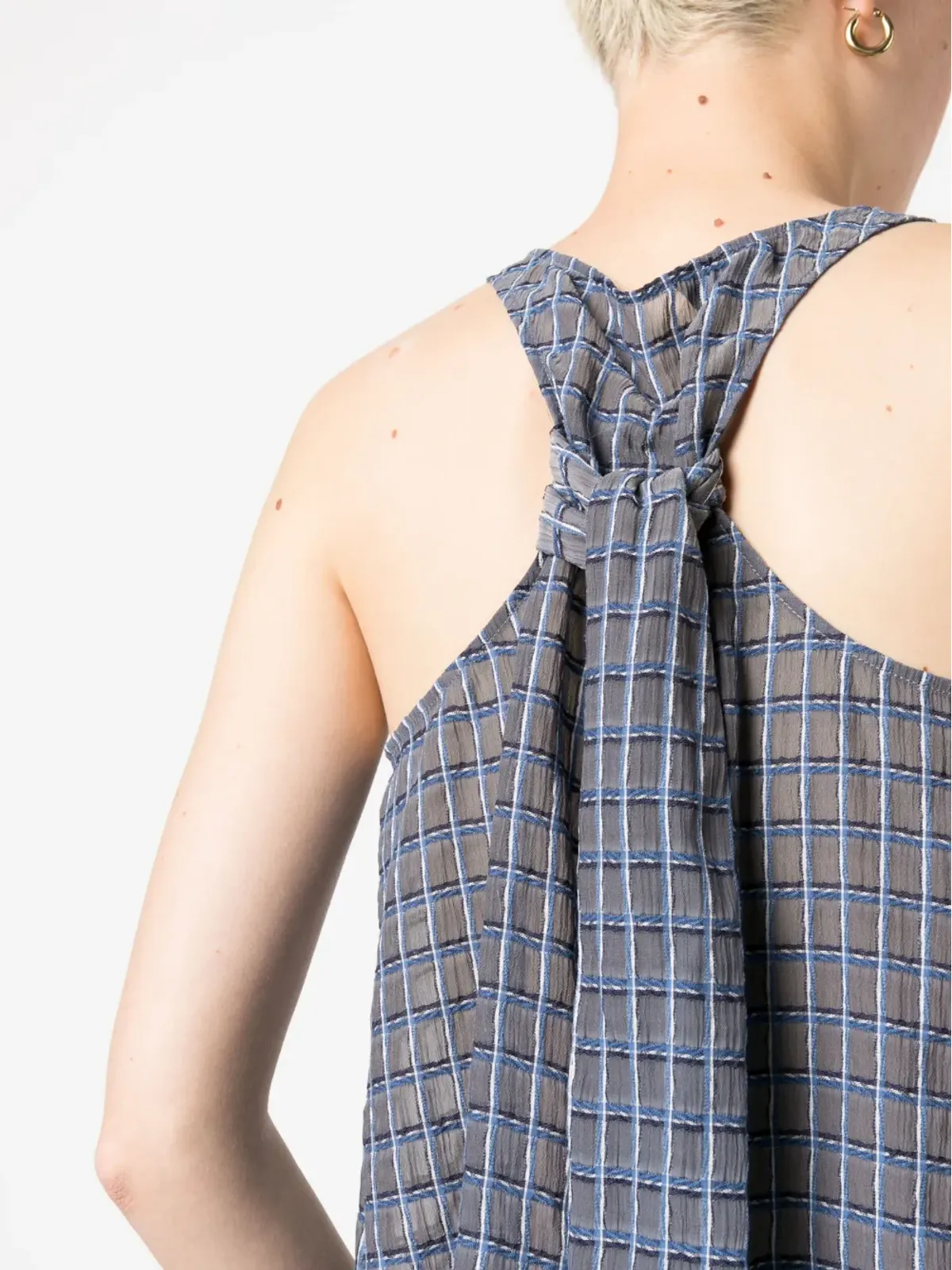 Emporio Armani レーサーバック タンクトップ（グレー） - 画像5
