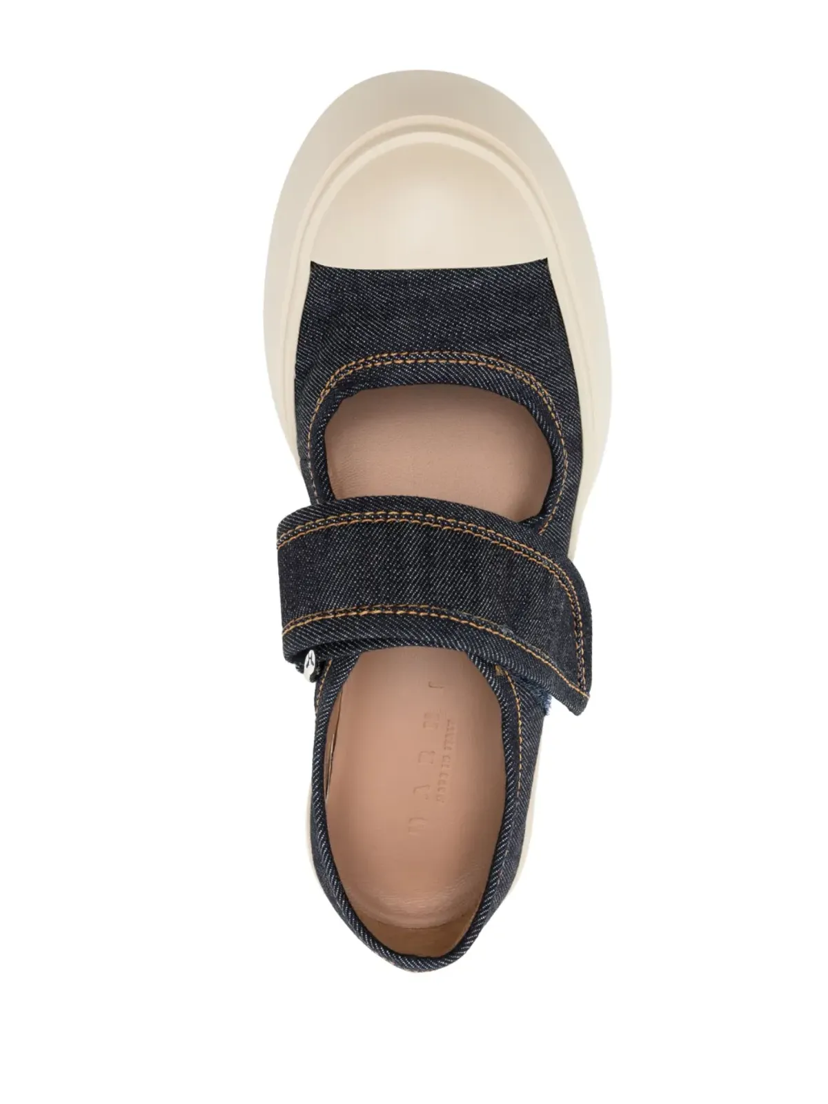 Marni デニム バレエフラット - 画像4